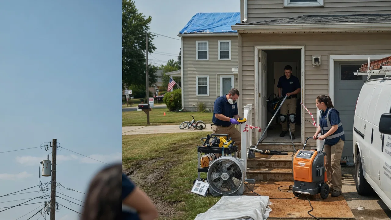 Water Damage Repair in Staffordsville, VA near me